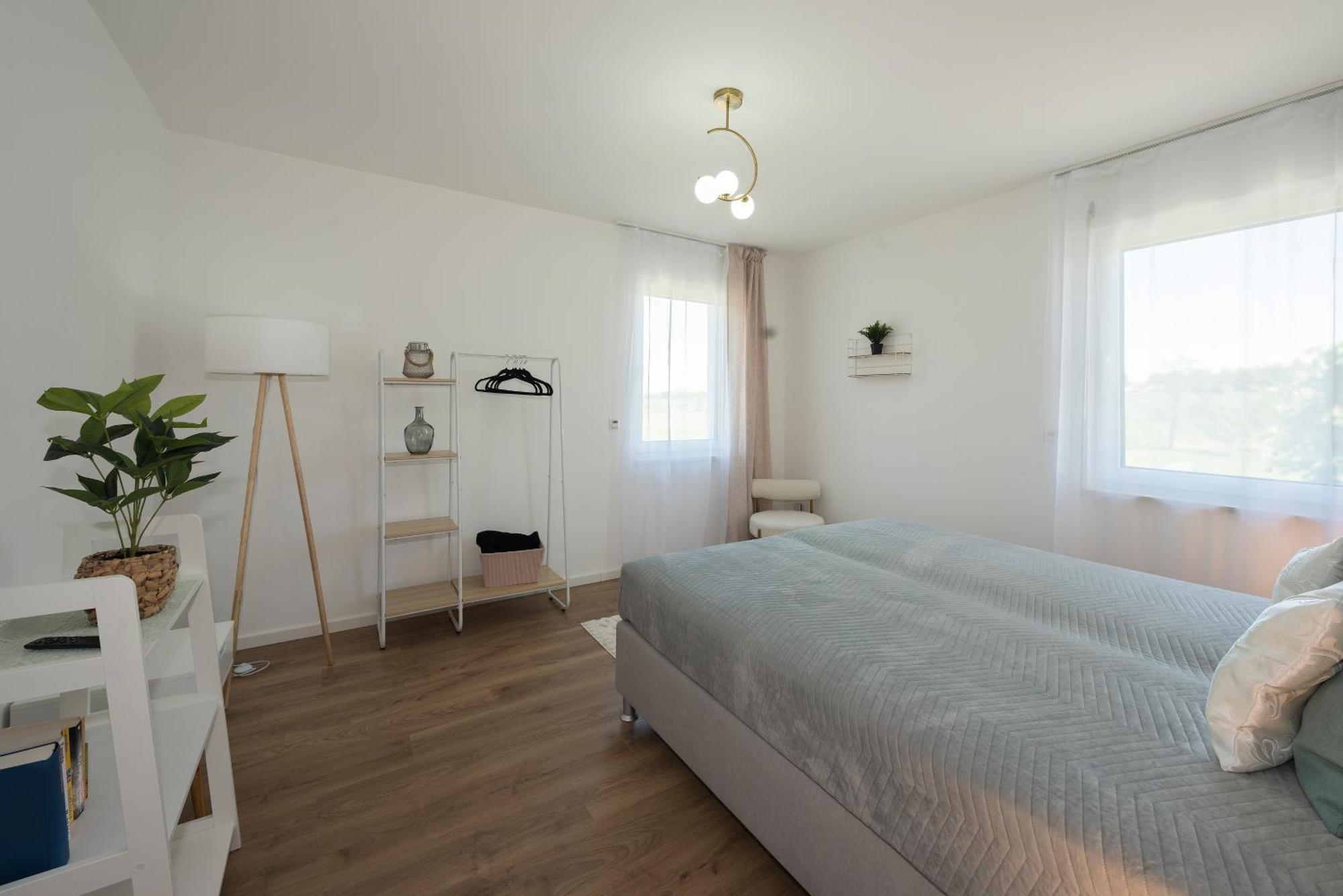 Bohnapartments Haus Zocheblick - 2 Kostenlose Parkplaetze - Sehr Ruhig - 4 Schlafzimmer - Neubau - Vollausstattung - Wlan Хопегартен Екстериор снимка