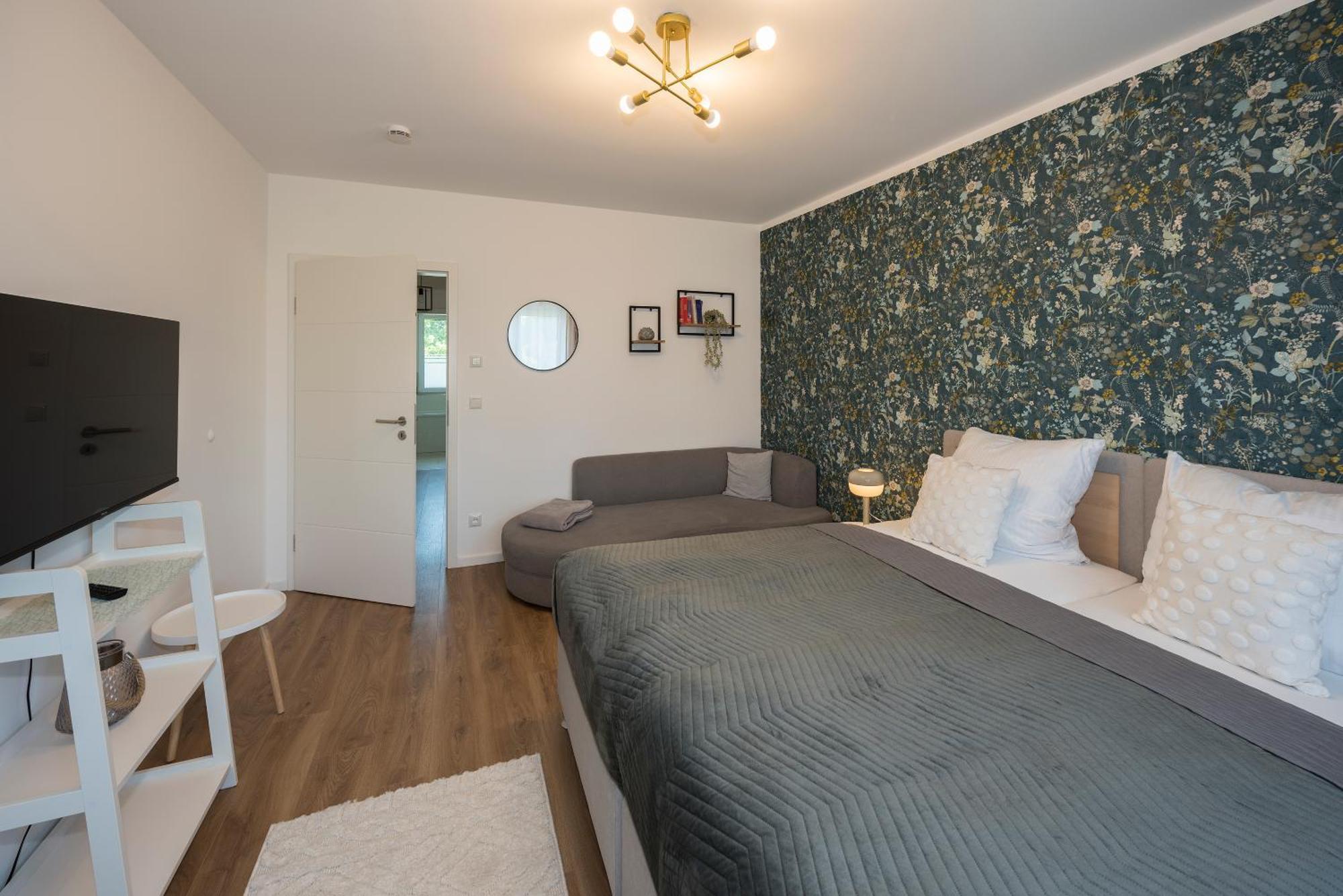 Bohnapartments Haus Zocheblick - 2 Kostenlose Parkplaetze - Sehr Ruhig - 4 Schlafzimmer - Neubau - Vollausstattung - Wlan Хопегартен Екстериор снимка