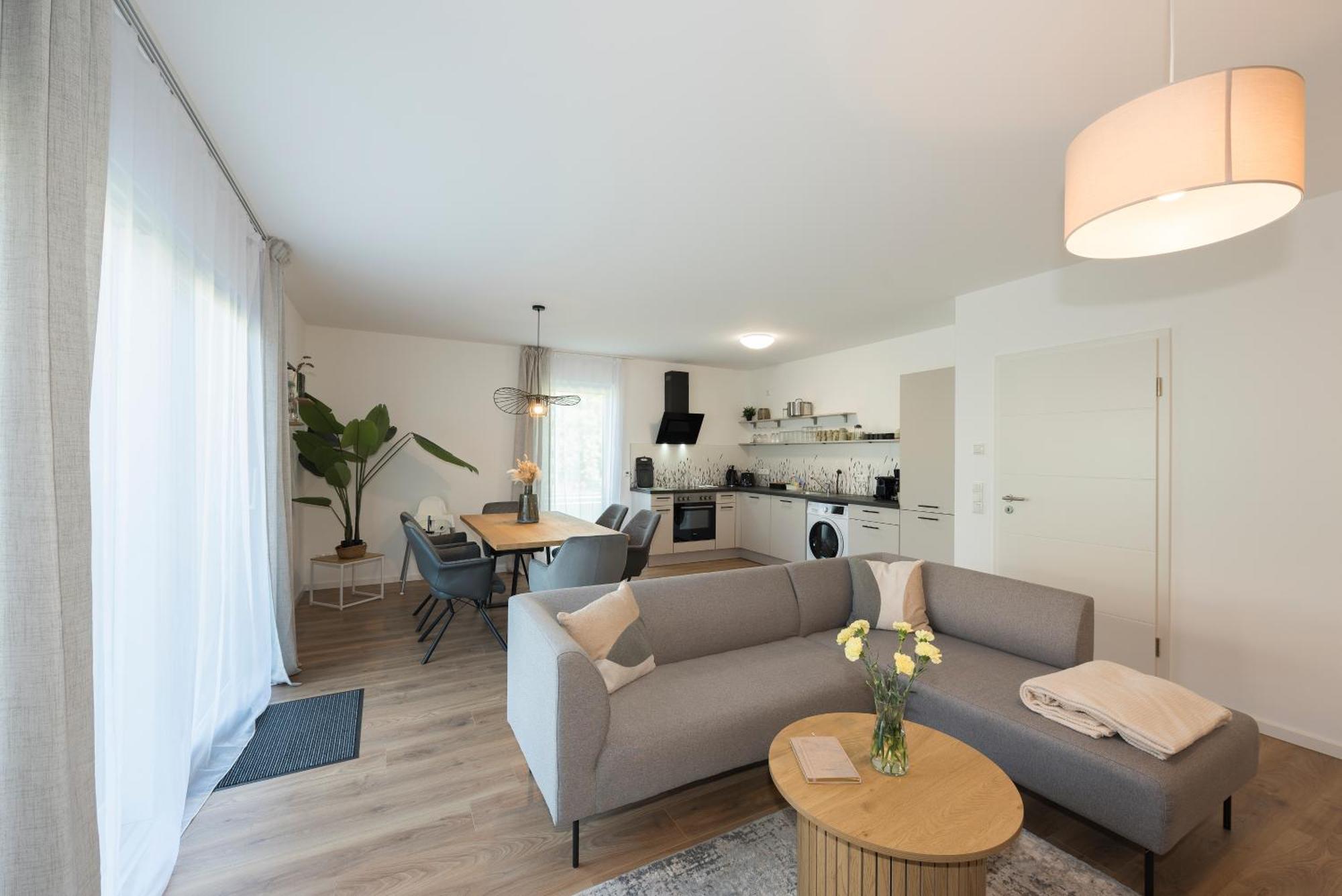 Bohnapartments Haus Zocheblick - 2 Kostenlose Parkplaetze - Sehr Ruhig - 4 Schlafzimmer - Neubau - Vollausstattung - Wlan Хопегартен Екстериор снимка