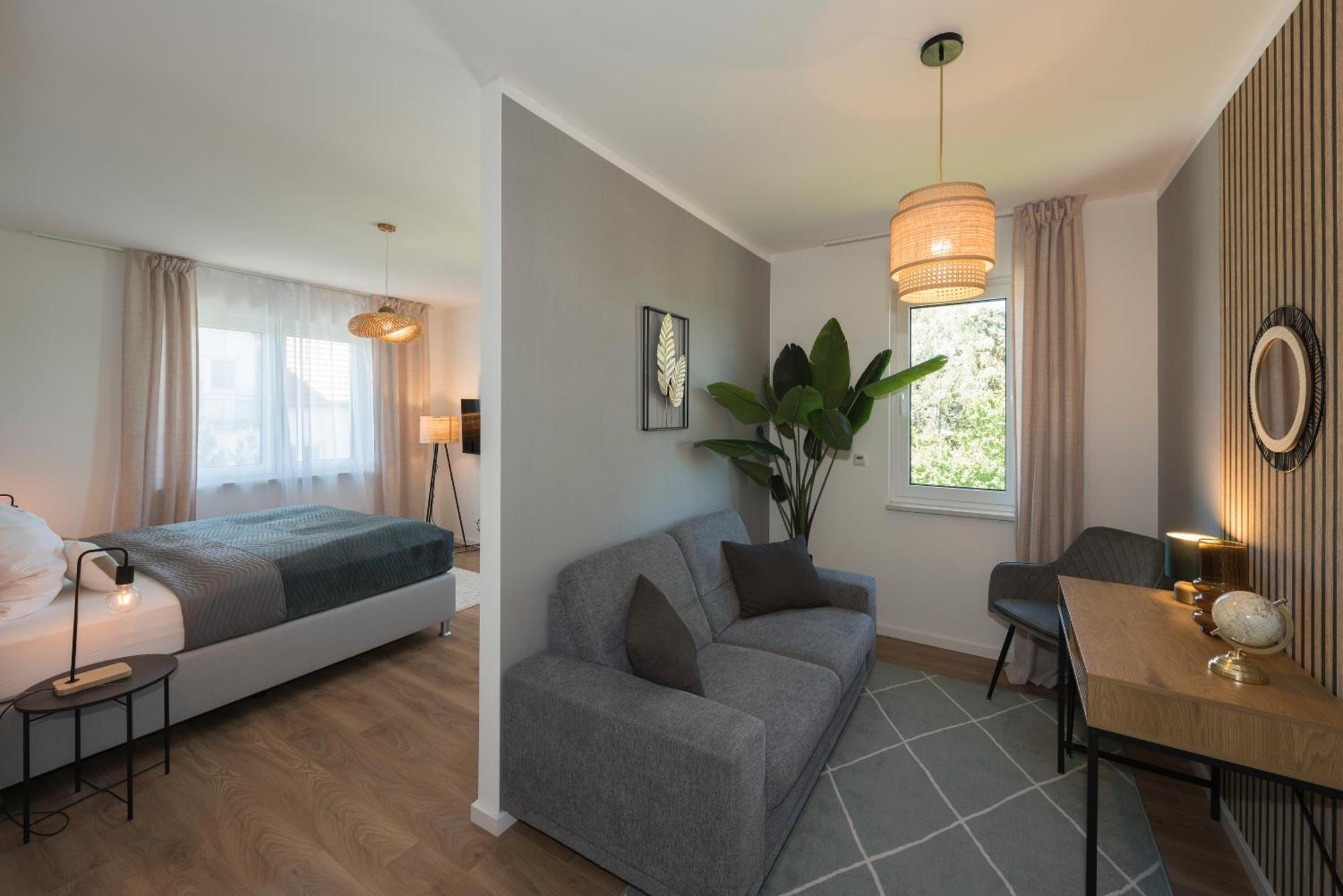 Bohnapartments Haus Zocheblick - 2 Kostenlose Parkplaetze - Sehr Ruhig - 4 Schlafzimmer - Neubau - Vollausstattung - Wlan Хопегартен Екстериор снимка